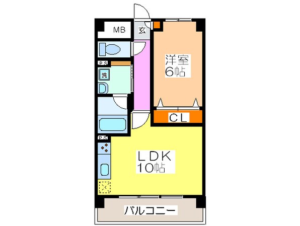 プレステイジＥＸＥの物件間取画像